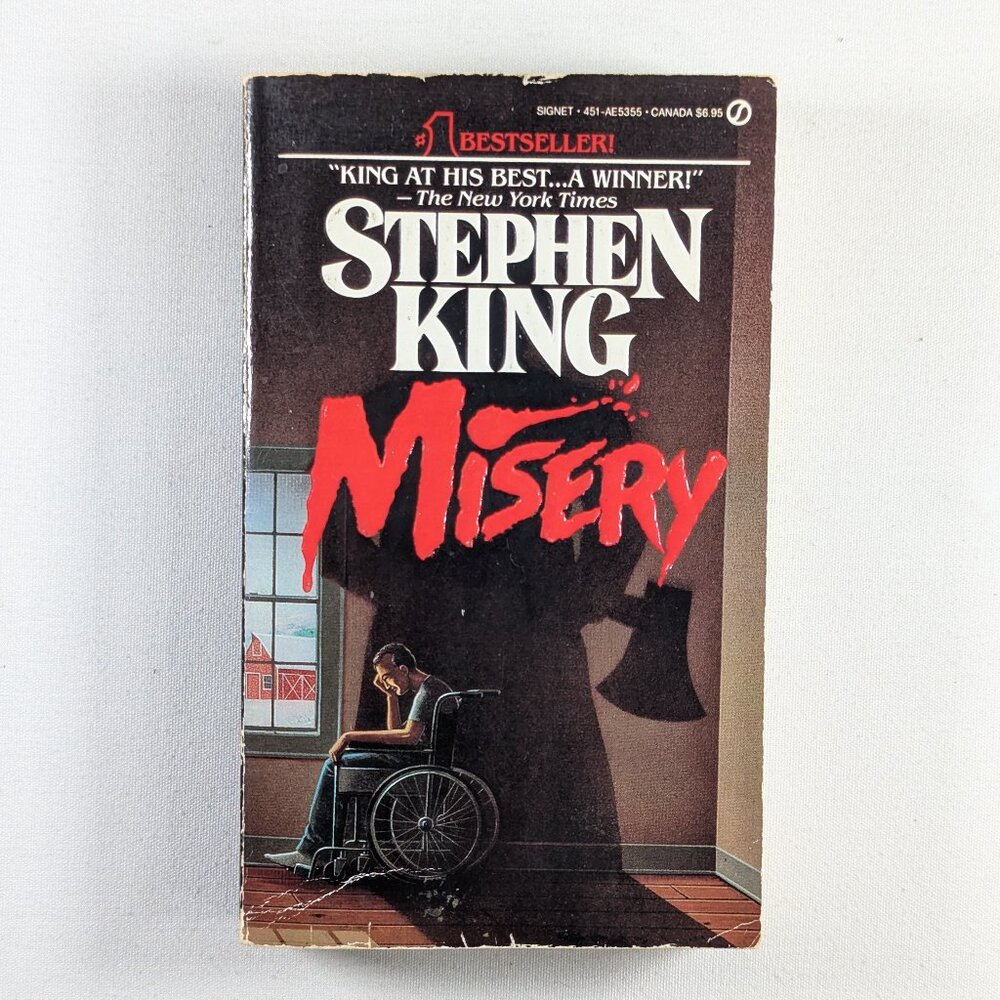 Stephen King MISERY 1st Signet edition paperback
